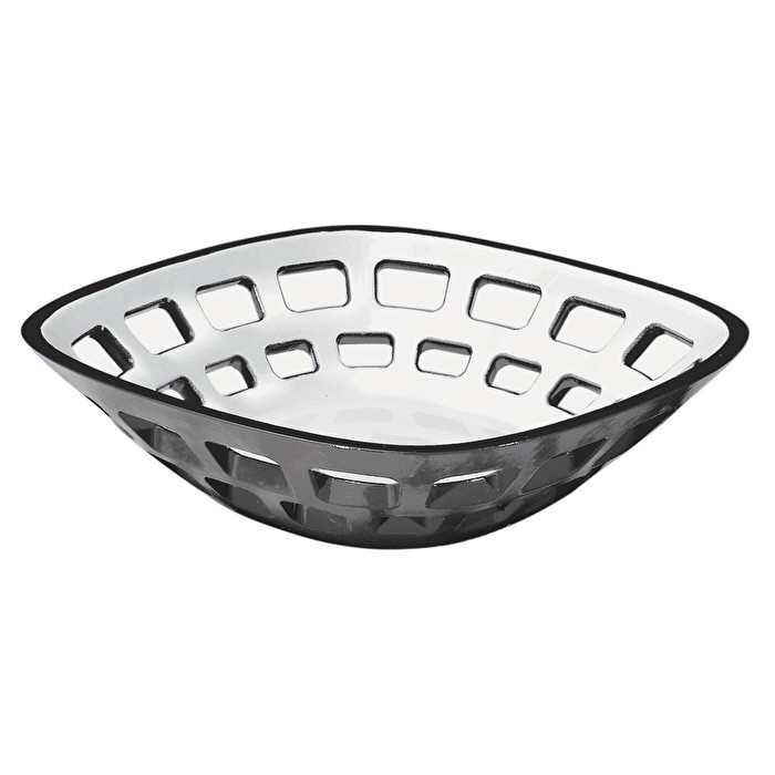 Корзина для хлеба Guzzini Grace 13875033 24х24 см серая