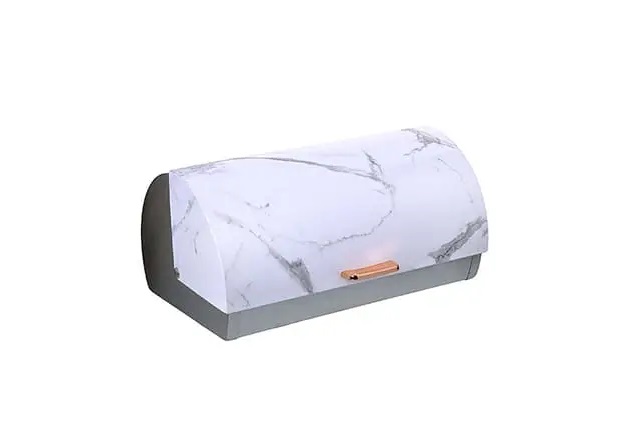 Хлебница Bohmann BH-7259-MR 38.5х28х18 см белый мрамор