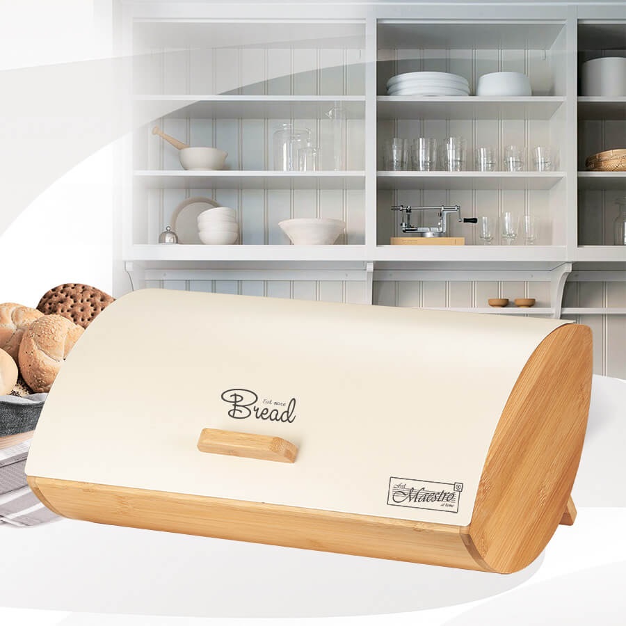 Хлебница Maestro MR-1775-Ivory 13.3х25х36.5 см