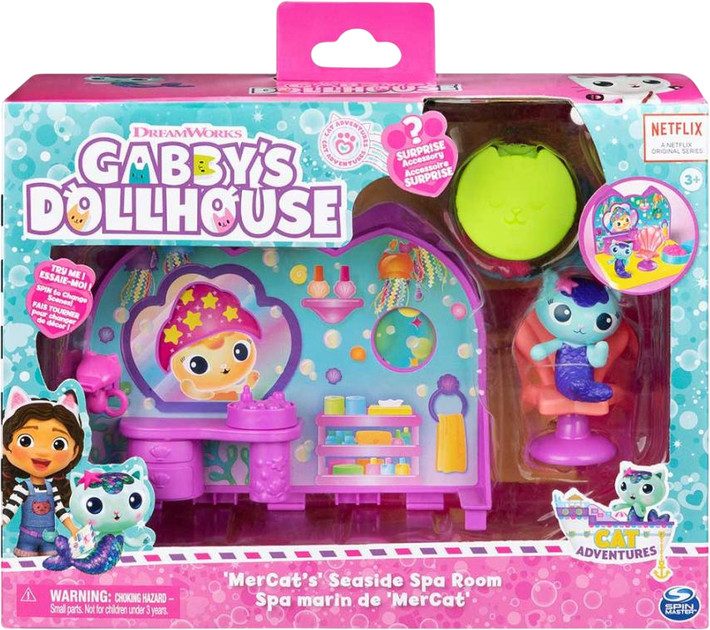 Игровой набор с фигуркой Морская Спа-комната SM36203/6068286 Игровой набор с фигуркой Морская Спа-комната SM36203/6068286