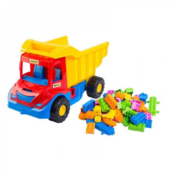 Самосвал игровой с конструктором Multi truck 39221