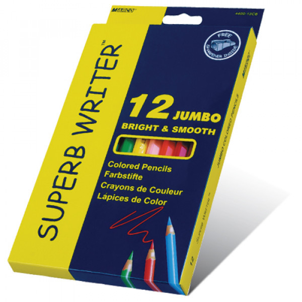 Набор цветных карандашей Marco Superb Writer 4400-12CB 12 цветов