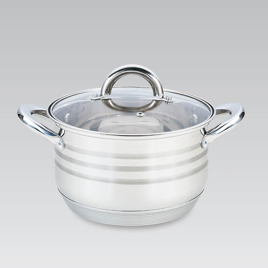 Кастрюля с крышкой Maestro MR-3513-16 2,1 л 16 см Кастрюля с крышкой Maestro MR-3513-16 2,1 л 16 см