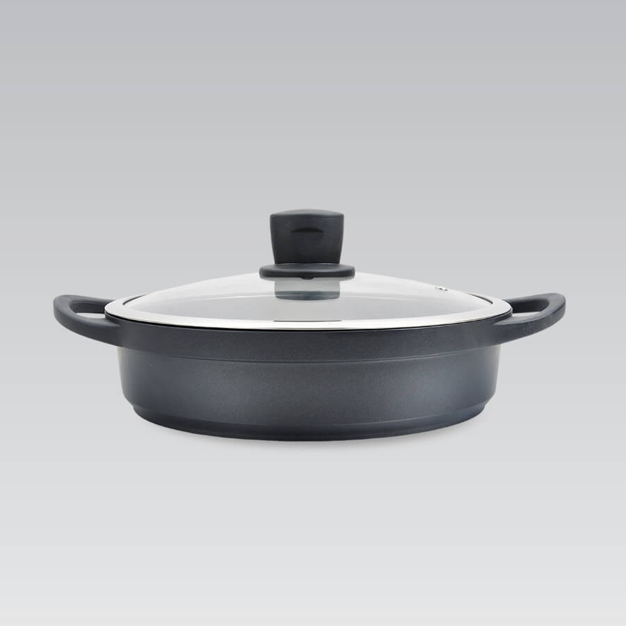 Кастрюля с крышкой Maestro MR-4328-S 3.8 л 28 см Кастрюля с крышкой Maestro MR-4328-S 3.8 л 28 см