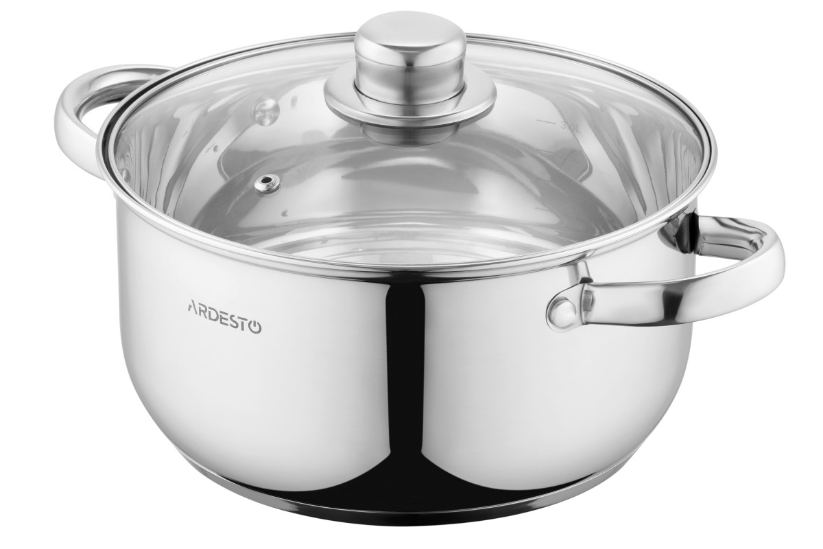Кастрюля Ardesto Gemini Gourmet AR-1939-BС 22 см 3.8 л