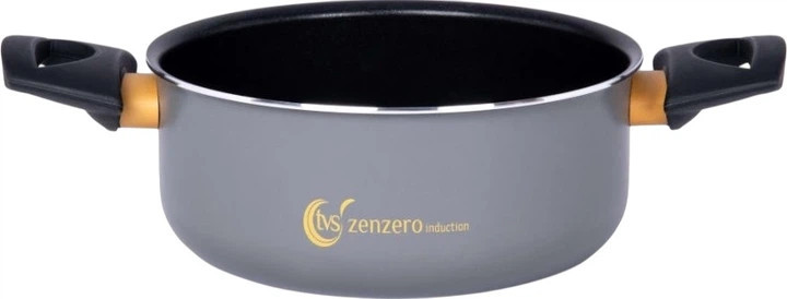 Кастрюля TVS Zenzero Induction 83404202310001 20 см 2.6 л серый Кастрюля TVS Zenzero Induction 83404202310001 20 см 2.6 л серый