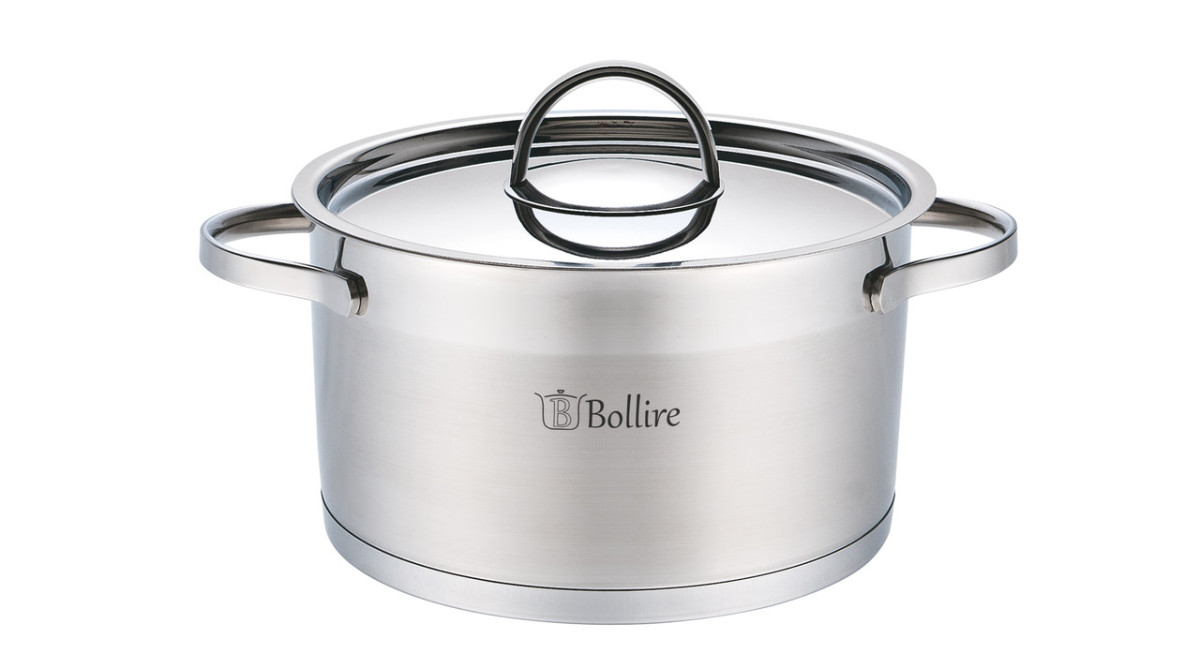 Кастрюля с крышкой Bollire BR-2302 2,3 л 18х10,5 см