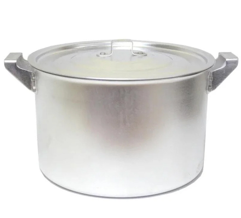 Кастрюля с крышкой Gusto GT-1624-60 24 см 6 л серая
