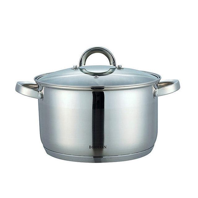 Кастрюля с крышкой Bohmann BH-1424 6.6 л 24 см