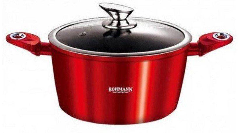 Кастрюля с крышкой Bohmann BH-2624-NS 24 см 5 л