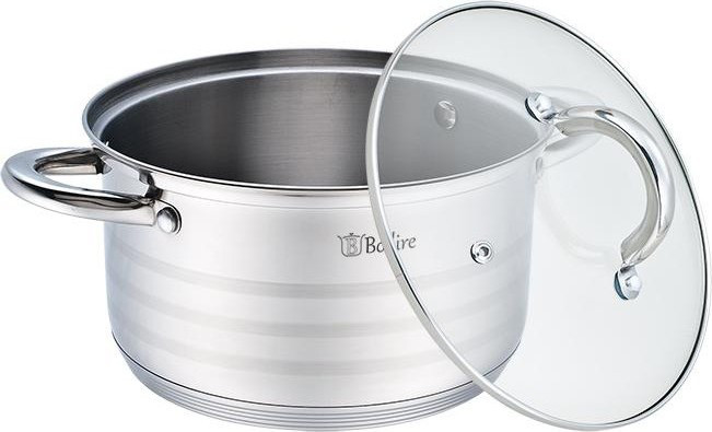 Кастрюля с крышкой Bollire BR-2004 5,2 л 24х13 см