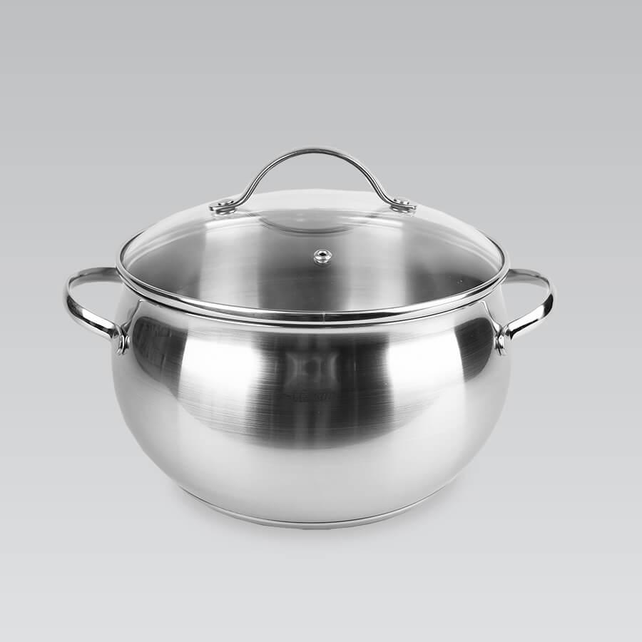 Кастрюля с крышкой Maestro MR-3516-18 3 л 18 см Кастрюля с крышкой Maestro MR-3516-18 3 л 18 см
