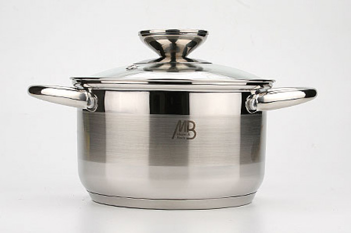 Кастрюля с крышкой 1.7 л Mayer&BoСh MB-4557