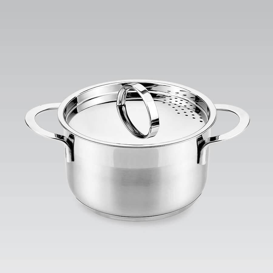 Кастрюля с крышкой Maestro MR-3511-16 1.5 л 16 см Кастрюля с крышкой Maestro MR-3511-16 1.5 л 16 см