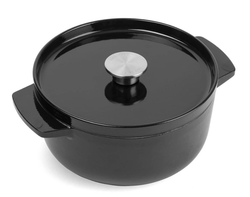 Каструля с крышкой KitchenAid СС006058-001 22 см 3.3 л черная