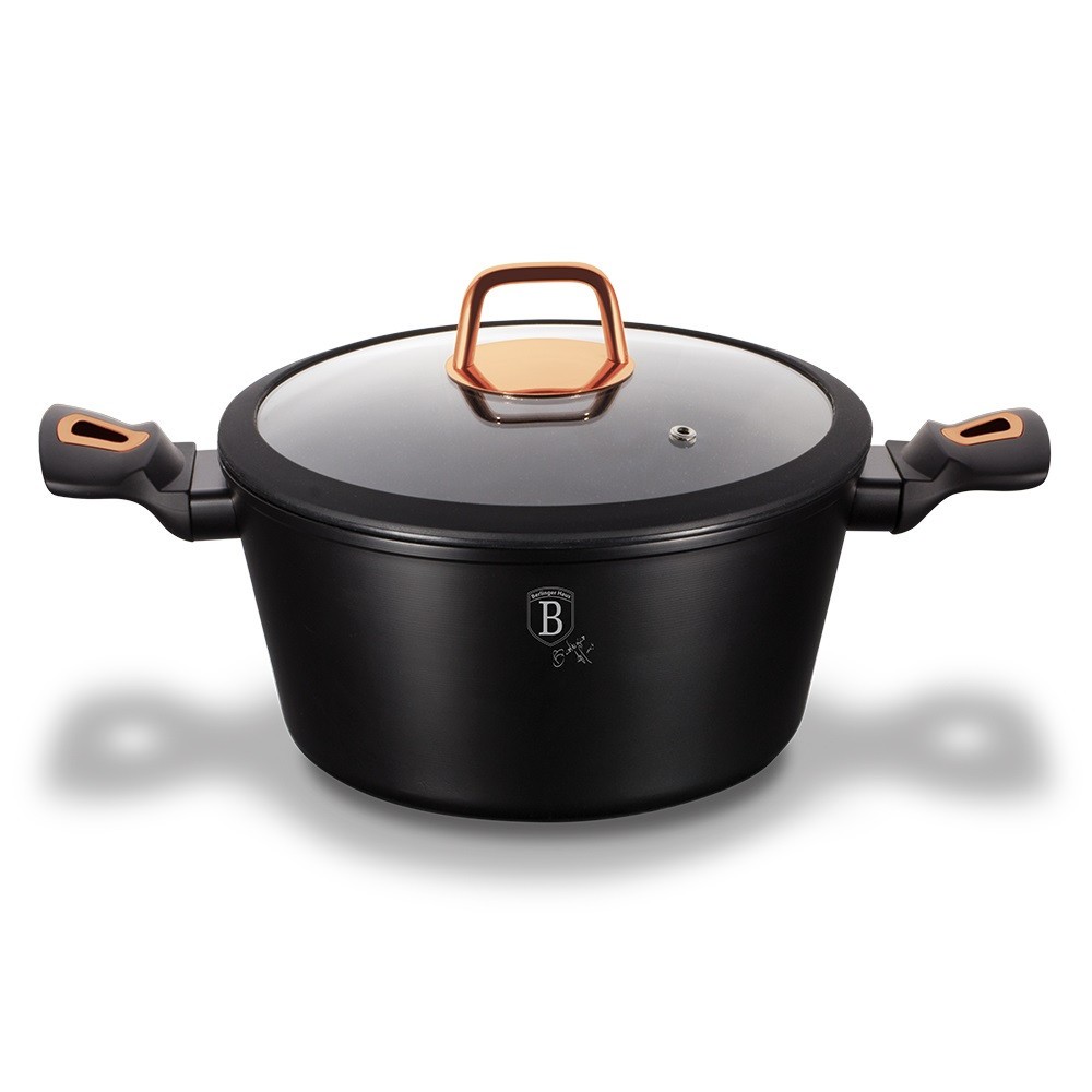 Кастрюля 2.5 л BlaСk Rose СolleСtion Berlinger Haus BH-1641-N