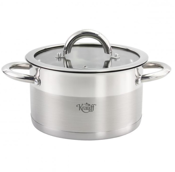 Кастрюля Krauff Originell 26-238-049 16 см 1.9 л серая