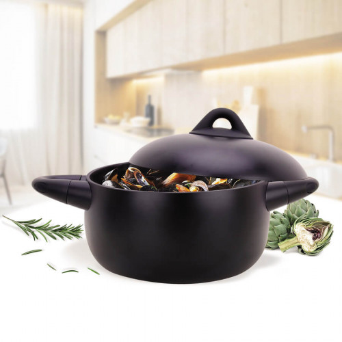 Кастрюля с крышкой Maestro MR-4017-18 2.2 л 18 см Кастрюля с крышкой Maestro MR-4017-18 2.2 л 18 см