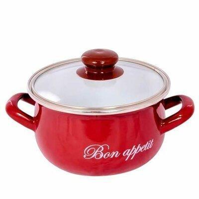 Кастрюля Interos Bon appetit 2234-С-20-00070984 20 см 4 л красная