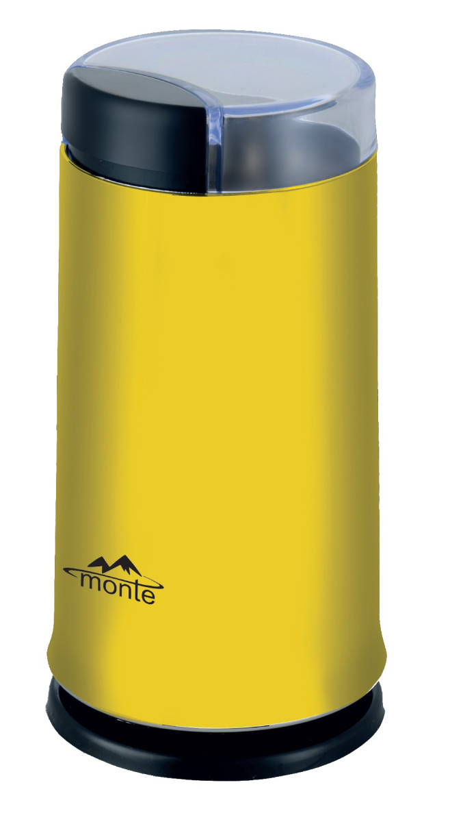 Кофемолка Monte MT-1408 210 Вт желтая