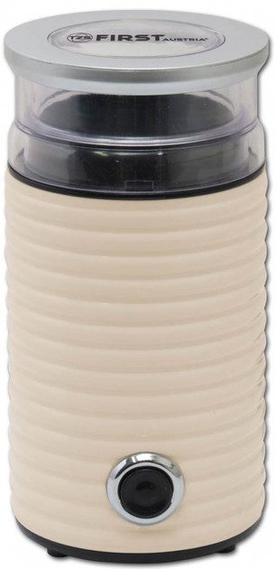 Кофемолка First FA-5482-2-CR 160 Вт кремовая Кофемолка First FA-5482-2-CR 160 Вт кремовая