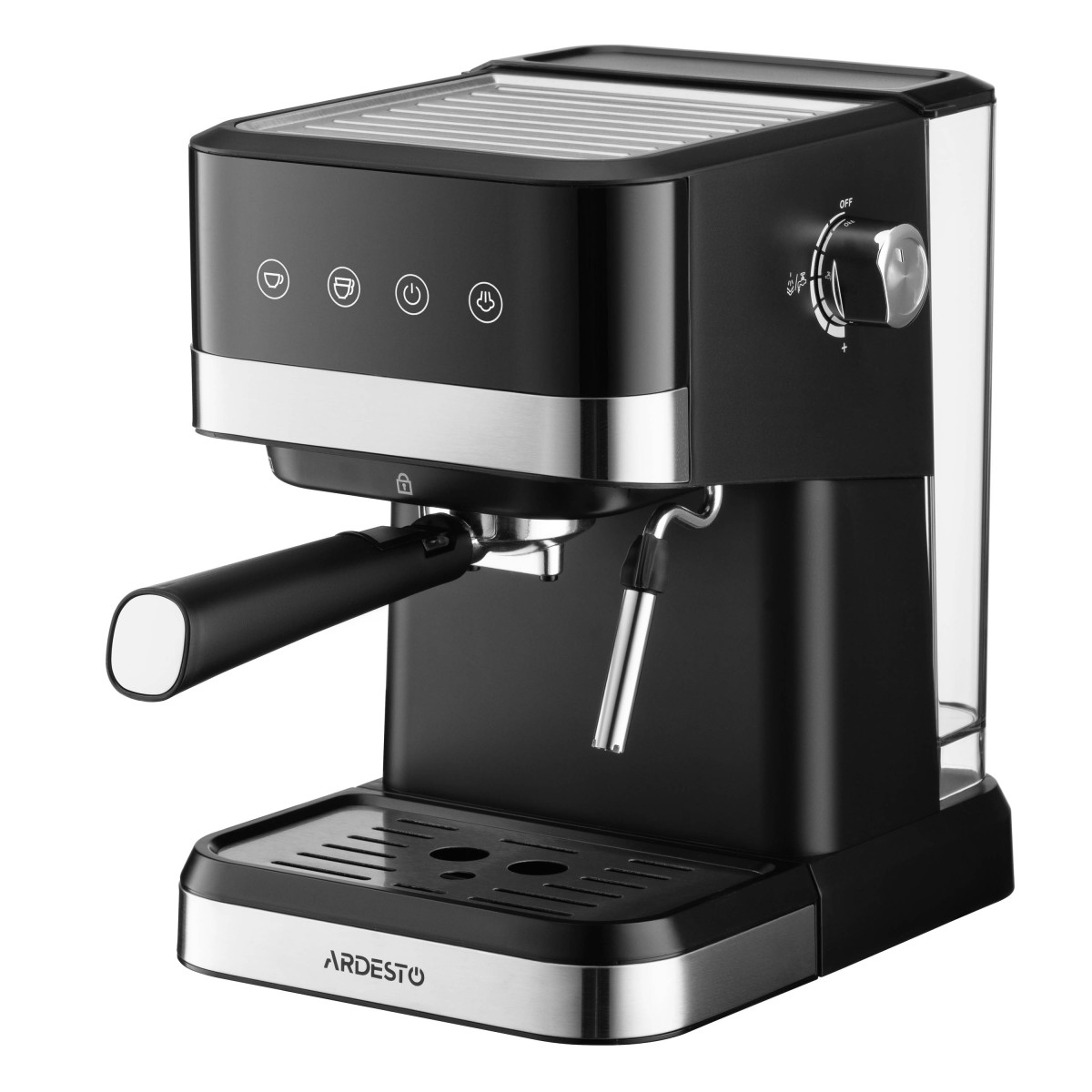 Кофеварка рожковая Ardesto Steel СolleСtion YСM-E1700 1050 Вт черная Кофеварка рожковая Ardesto Steel СolleСtion YСM-E1700 1050 Вт черная