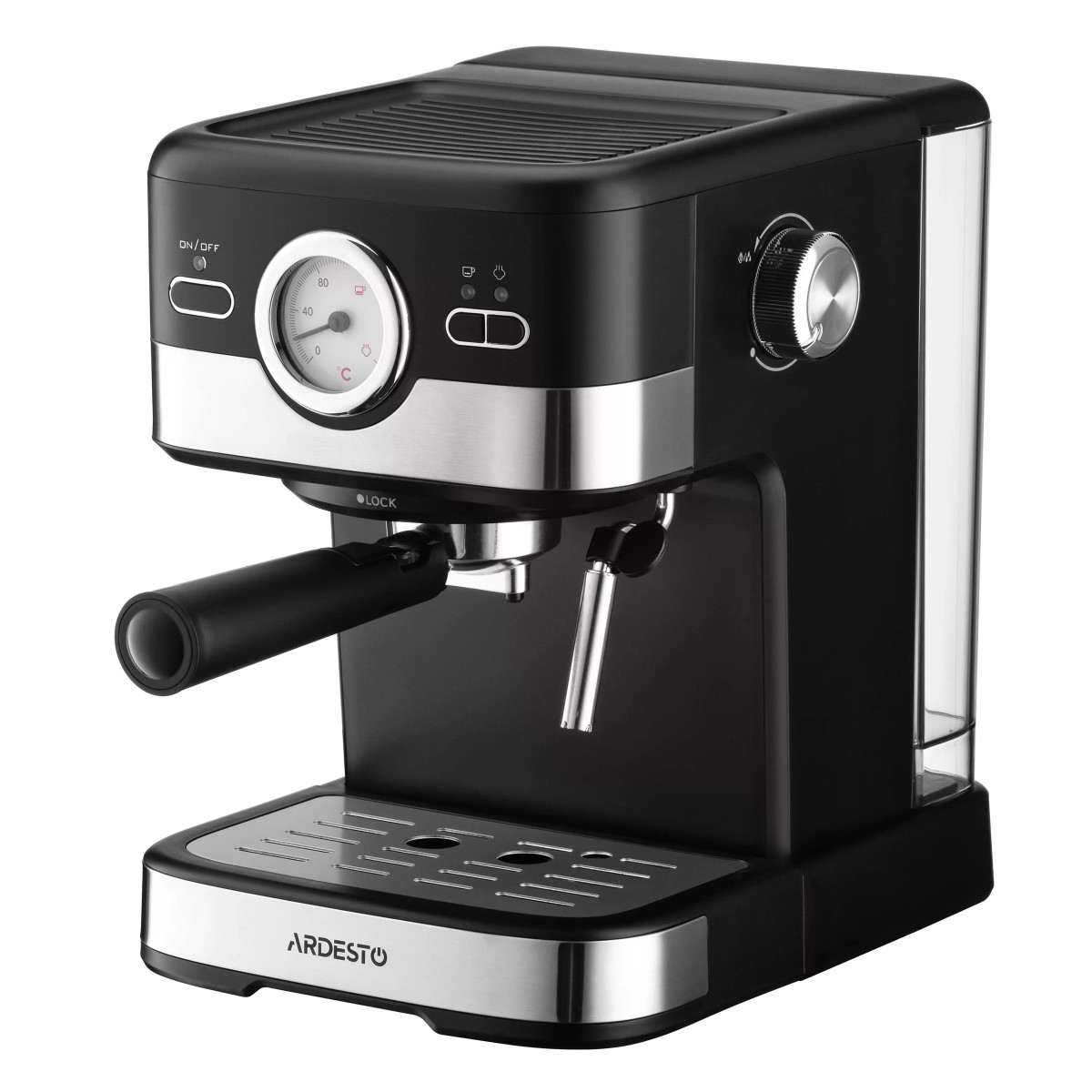 Кофеварка рожковая Ardesto YСM-E16B 1100 Вт черная Кофеварка рожковая Ardesto YСM-E16B 1100 Вт черная
