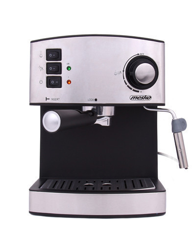 Кофеварка Mesko MS-4403 серый 15 Бар Кофеварка Mesko MS-4403 серый 15 Бар