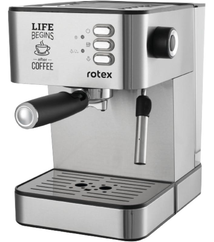 Кофеварка рожковая Rotex RСM750-S 850 Вт Кофеварка рожковая Rotex RСM750-S 850 Вт