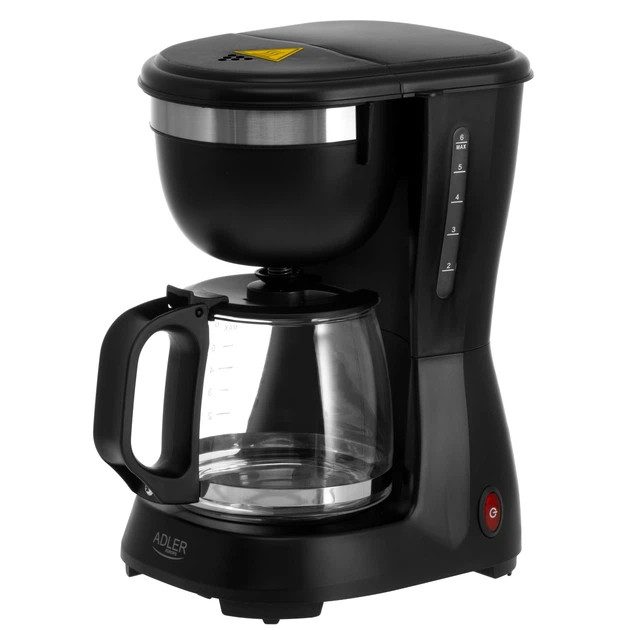 Кофеварка капельная Adler AD 4381 black 600 Вт черная