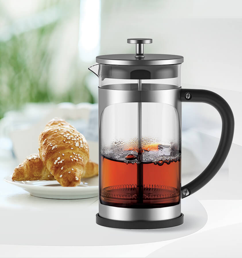 Френч-прес Maestro MR-1860-1000 1000 мл серебристый