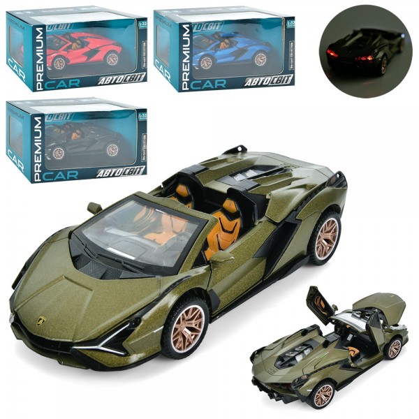 Машинка инертная Auto Mir Lamborghini Sian AP-1804 14.5 см