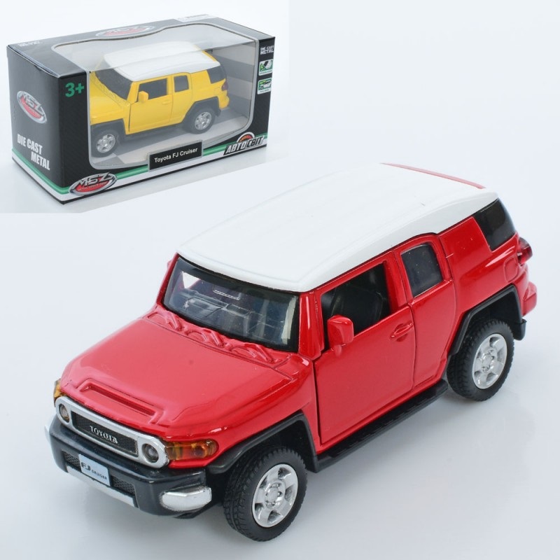 Джип инертный Auto Mir Toyota FJ Cruiser AS-3029 11 см