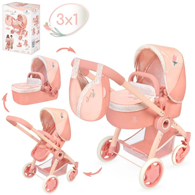Коляска для куклы DeCuevas 80574 41х62х74 см