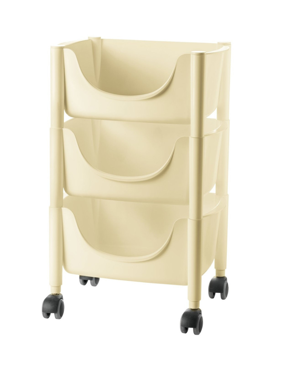 Полка пластиковая Guzzini Kitchen Active Design 22650579 69х44,5х30,5 см бежевая