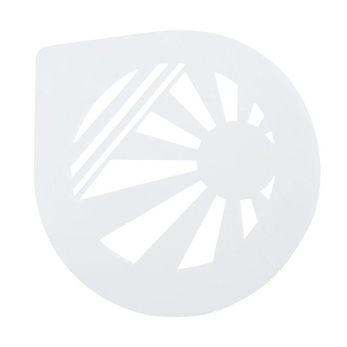 Трафарет пластиковый для торта Empire Пляж EM-8743 255 мм Трафарет пластиковый для торта Empire Пляж EM-8743 255 мм