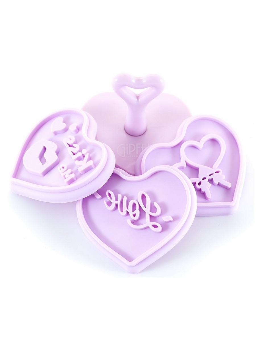 Набор кондитерских штампов Gipfel Amour GP-0316 4 предмета