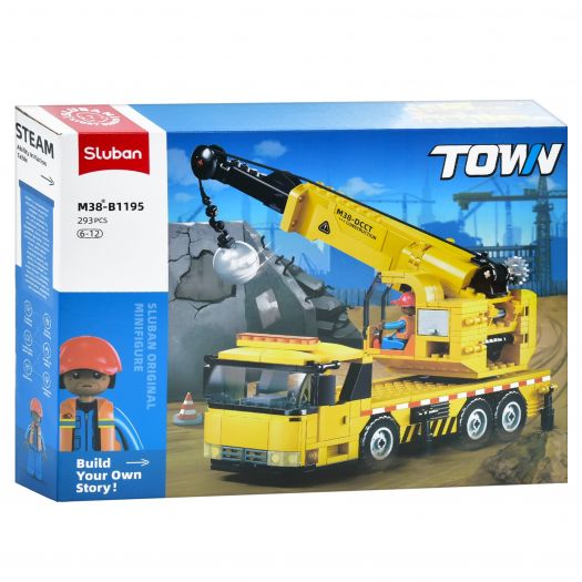 Конструктор игровой Sluban Машина M38-B1195 293 детали
