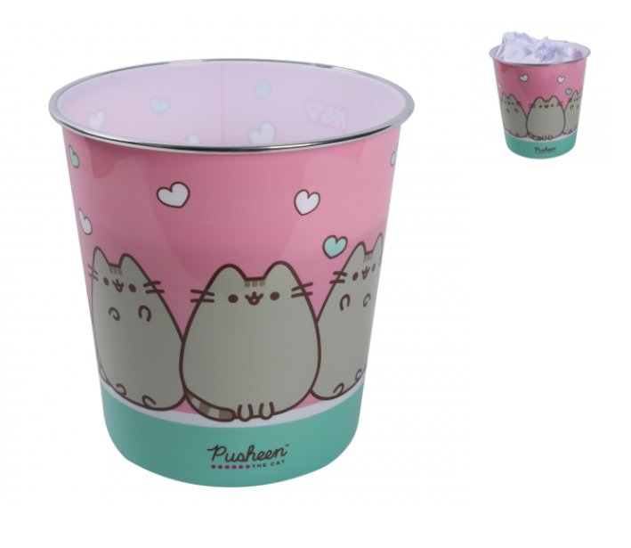 Корзина для мусора Yes Pusheen 708503 5.5 л 21х22 см
