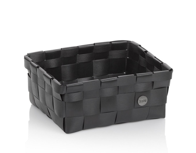 Корзина для хранения прямоугольная Kela Neo 24483 19х23х10 см черная