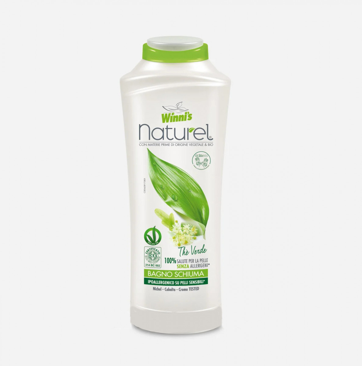 Пена для ванной зеленый чай 500 мл Naturel Winni's 8002295084200