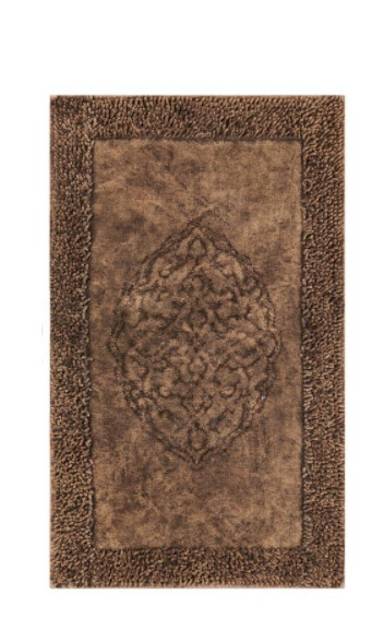 Коврик в ванную Arya Tiffany AR-A107215-Brown 120х70 см коричневый