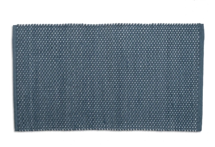 Коврик для ванной комнаты Kela Miu 24729 80х50х1 см дымчато-синий