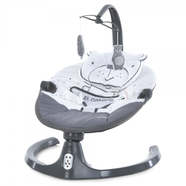 Укачивающий центр El Camino ME-1116-Dark-Gray 83х62х38 см темно-серый