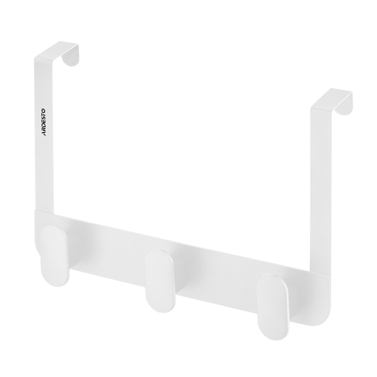 Дверная вешалка на 3 крючка Ardesto Minimalism ARHB3109W 30x3x20 см белая