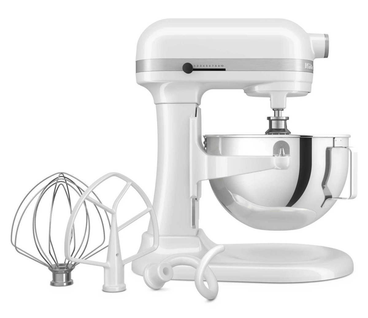 Кухонная машина KitchenAid Heavy Duty 5KSM55SXXEWH 375 Вт белый