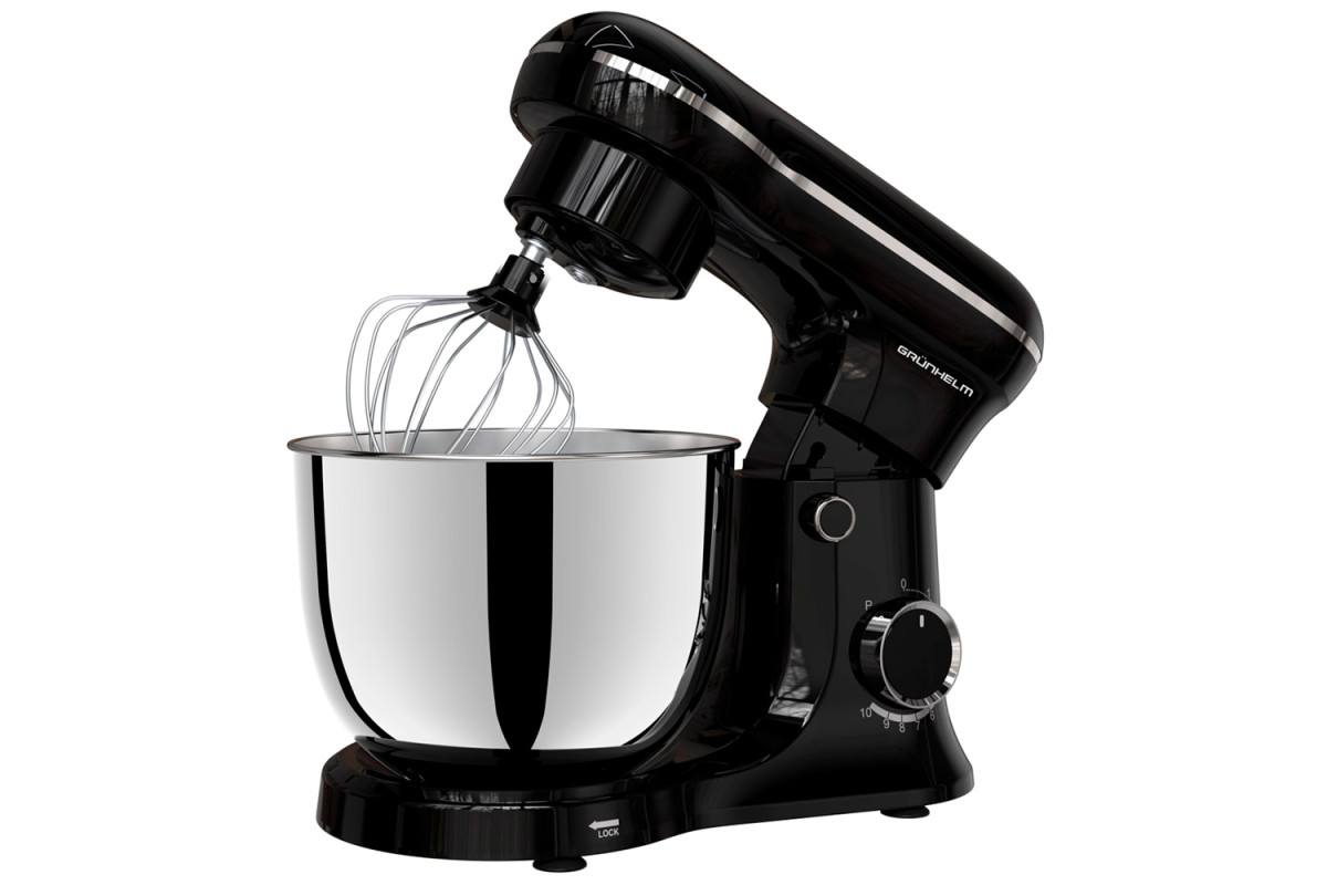 Кухонная машина Grunhelm GKM0015B 1500 Вт черный