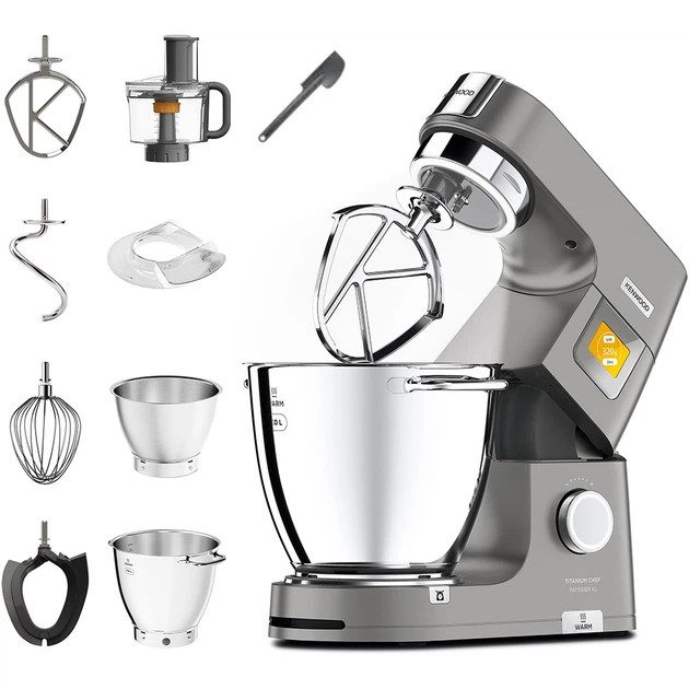 Кухонная машинамашина Kenwood Titanium Chef Patissier XL KWL90.244SI 1400 Вт серая