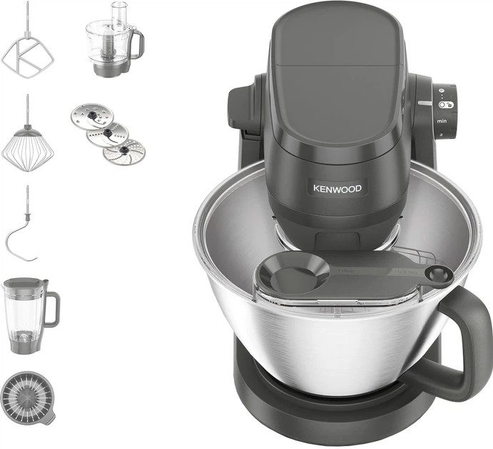 Кухонная машина Kenwood Multi Tasker KHC30.050GY 1000 Вт серая