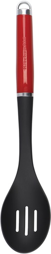 Ложка для сервировки с прорезями KitchenAid Coreline KAG004OHERE 35.3 см красная